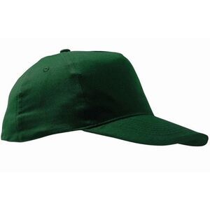 SOLS Unisex Sunny 5 Panel Baseball Cap / Bottle Green